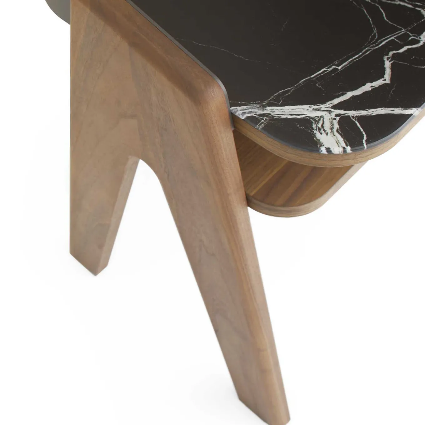 Comodino effetto marmo Bavero Breccia Imperiale