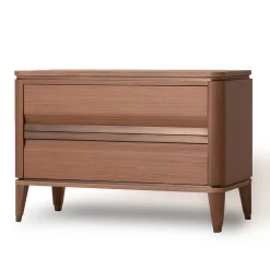 Comodino extra large Ercolino finitura palissandro