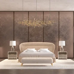 Comodino Flare 01 bianco con Cassetto