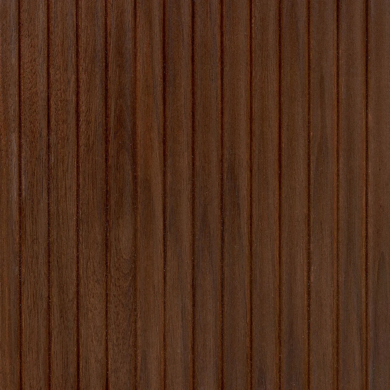 Comodino in noce canalizzato Opale