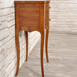 Comodino In Stile Veneziano in Legno
