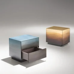 Comodino Marea 50 in ottone