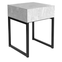 Comodino Spring con cassetto bianco di Fabrizio Contaldo