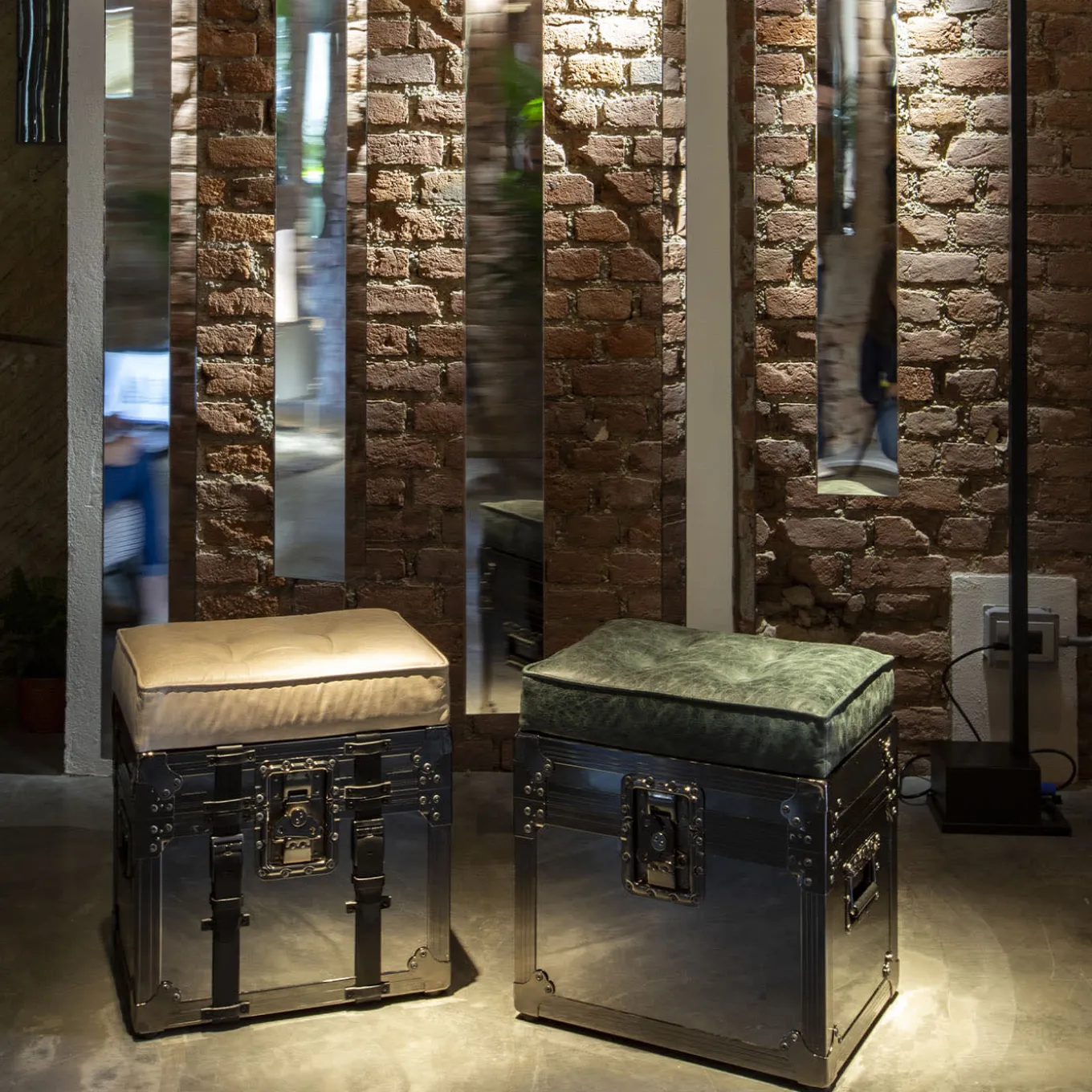 Comodo Pouf-Trunk Beige Oslo