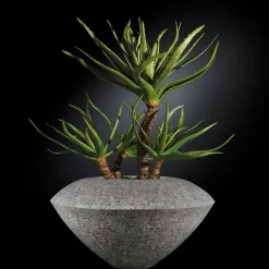 Composizione floreale di mosaico grigio Cairo