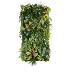 Composizione verde verticale per interni Hana