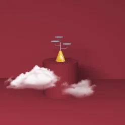 Condiviso, alzata a 3 piani in antracite/bianco di Carrara