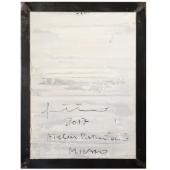 Confini Bianco Tecnica mista