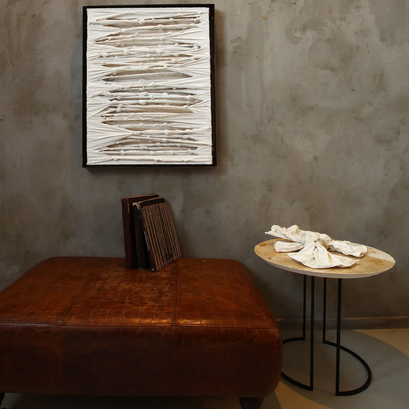 Confini Bianco Tecnica mista