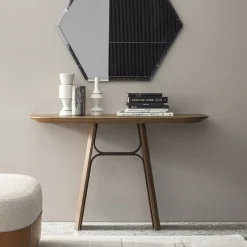 Console Bridge Canaletto in noce