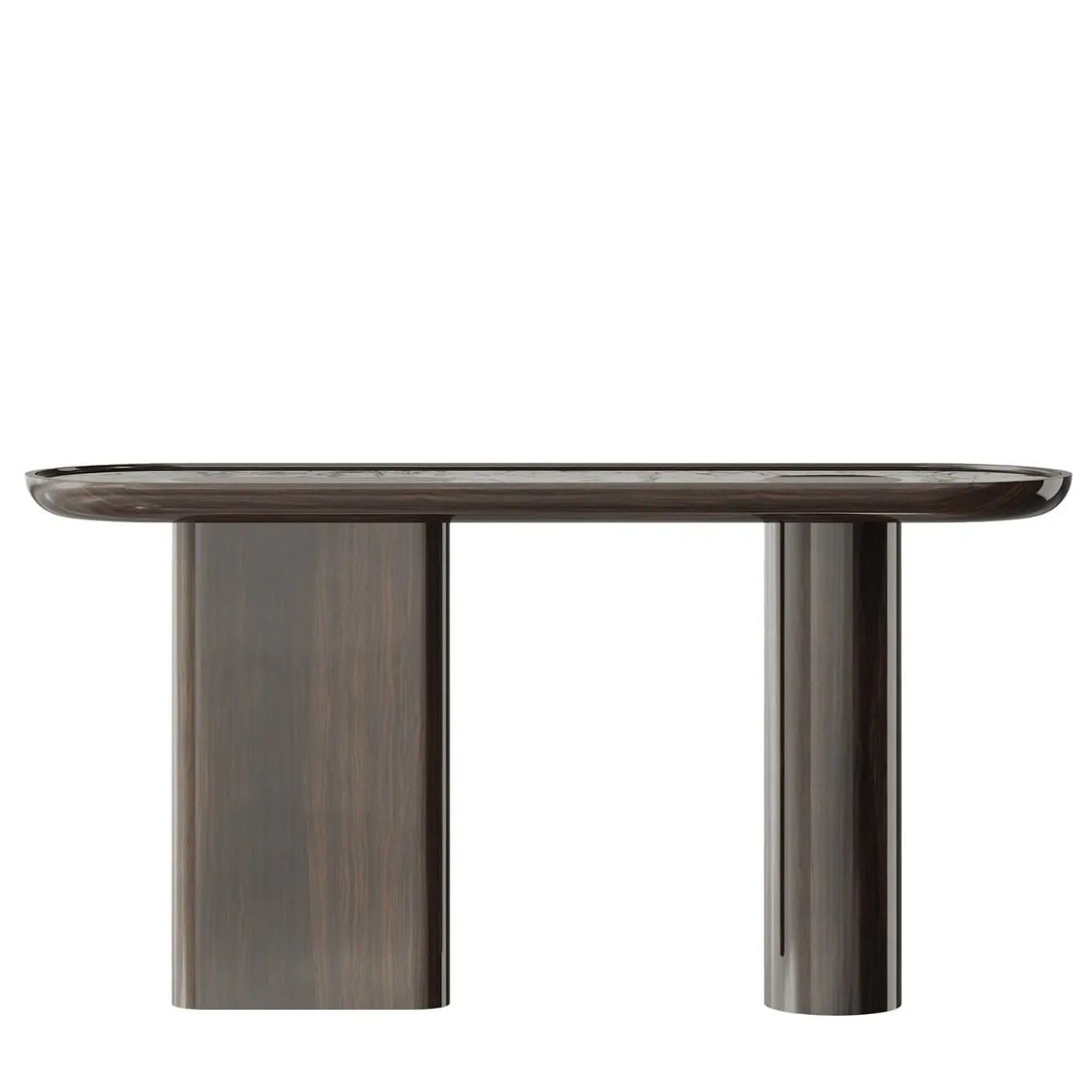 Console in legno di eucalipto Creta