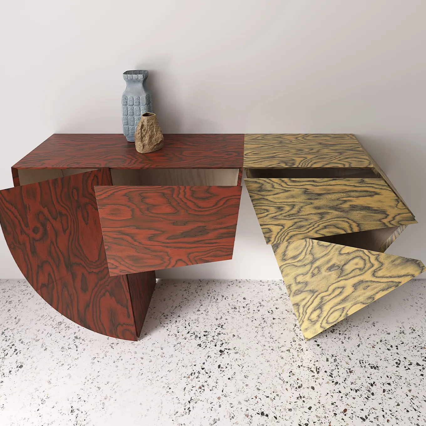 Console in legno Lola