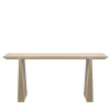 Console in pelle beige La Linea
