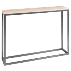 Console in travertino Salina