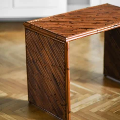 Console Rettangolare In Bambù