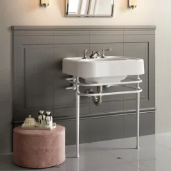 Console Single Memphis in finitura bianca