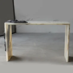 Console SSC106 in Onice Bianco