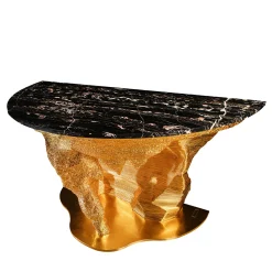 Consolle Gold Moon di Giò Pozzi