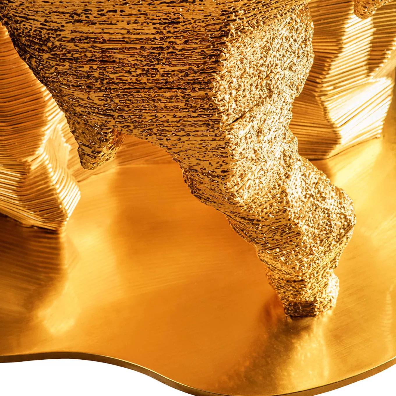 Consolle Gold Moon di Giò Pozzi