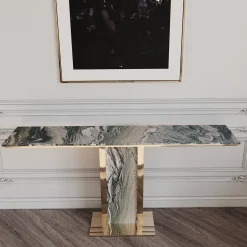 Consolle in marmo Afon Cipollino Verde di Paolo Ciacci