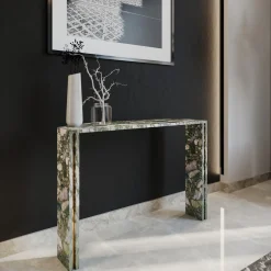 Consolle in marmo Innis Marinace Verde di Paolo Ciacci