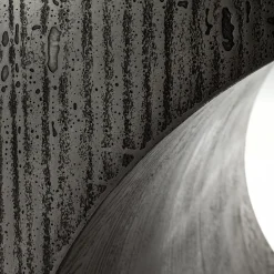 Consolle Tube Grigia in Metallo