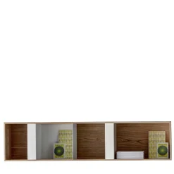 Contenitore pensile T Box Long Walnut di Act_Romegialli