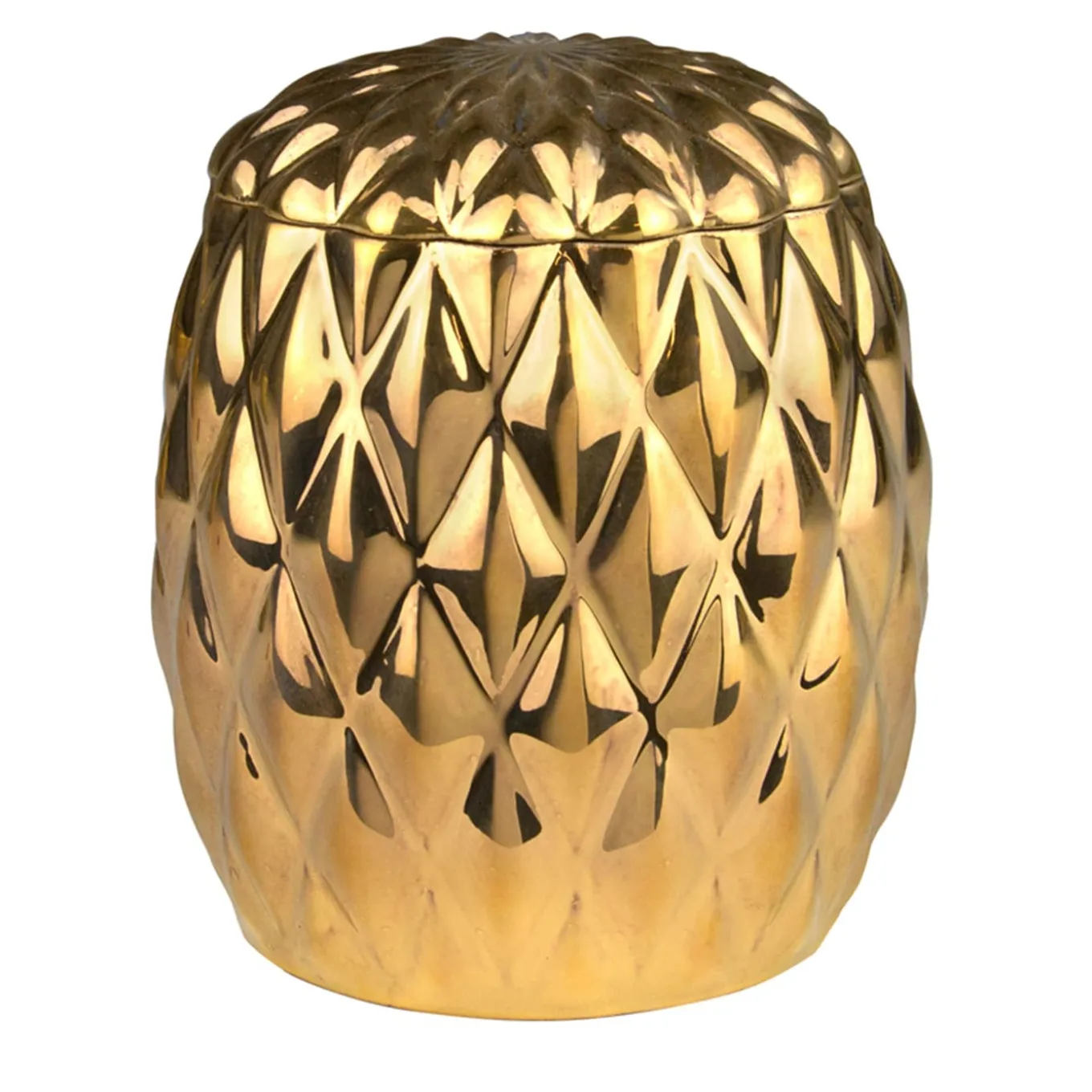 CONTENITORE PER CRAVATTE NERE - ORO