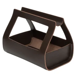 Copenaghen - Cestino grande marrone di Gio Tirotto