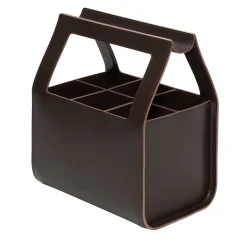 Copenhagen Tall Large Brown Storage Basket di Gio Tirotto