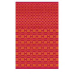 Coperta arancione Plusminus Bio di Angela Lorenz