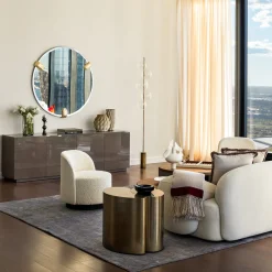 Coperta con frange a banda rossa