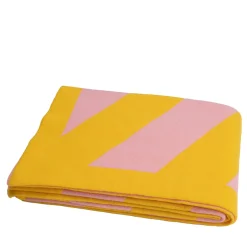 Coperta giallo e rosa Candy