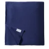 Coperta in cashmere blu medio