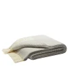 Coperta Indianina grigia 100% cashmere
