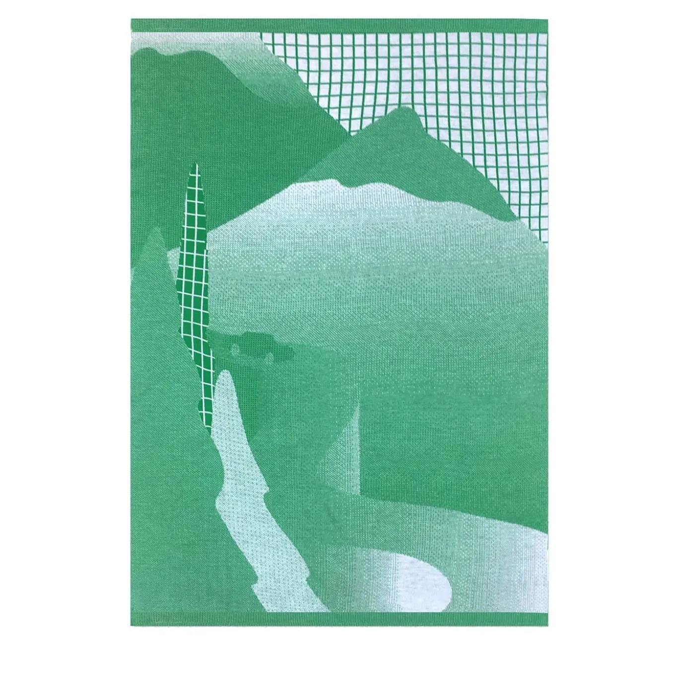 Coperta Panoramica III in lana merino di Serena Confalonieri