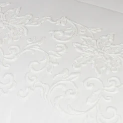 Coperta Ricamata in Avorio Dune Merveille