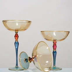 Coppa Arlecchino su stelo medio