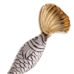 Coppia di saliere Pesciolini in argento Tiffany