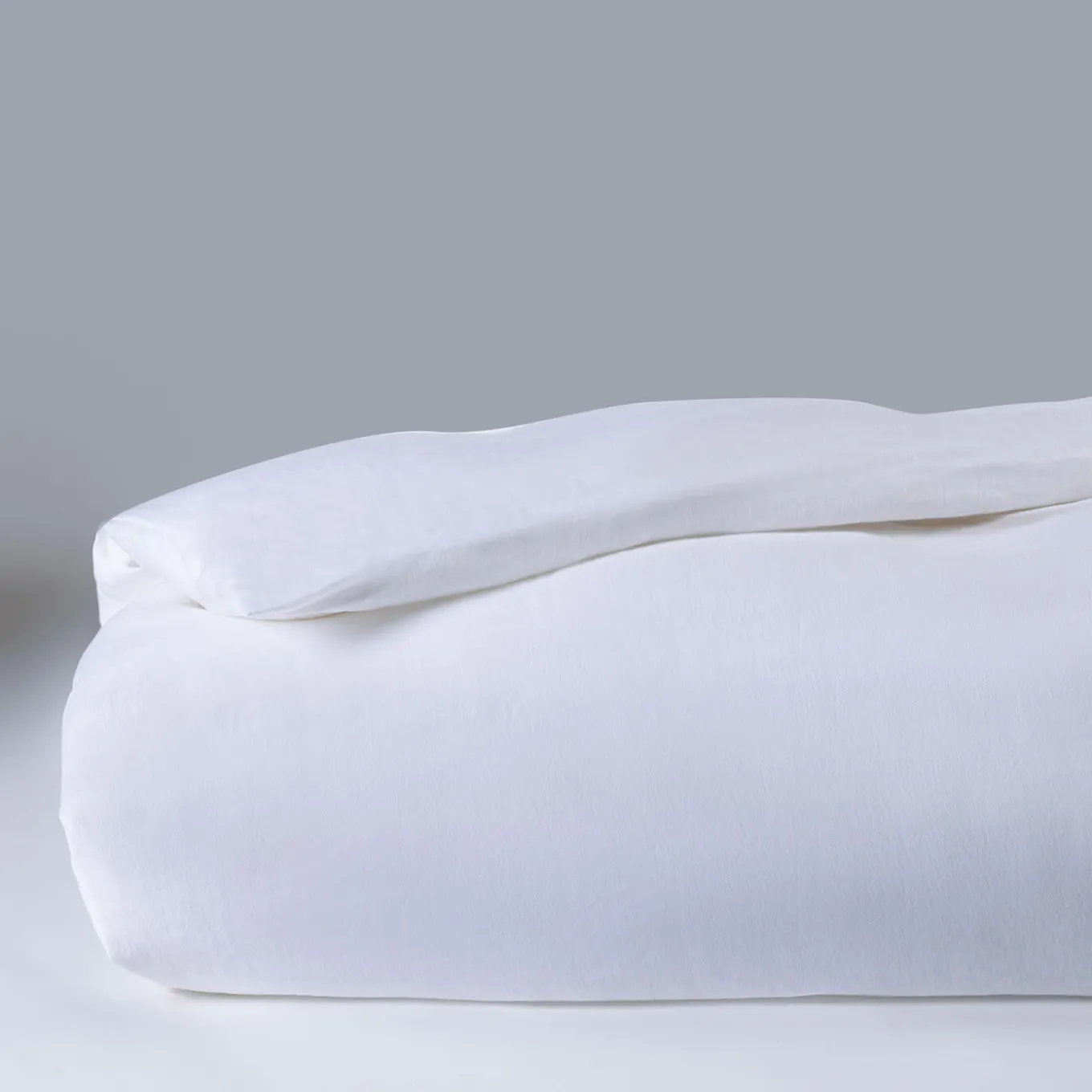 Copripiumino matrimoniale bianco Kanapa