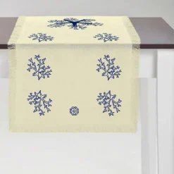 Corallo Blu Runner giallo con frange