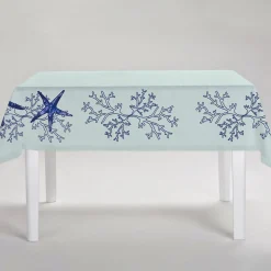 Corallo Blu Tovaglia rettangolare turchese
