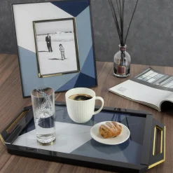 Cornice Grande Blu Mosaico