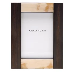 Cornice Grande Medea in Corno e Ebano