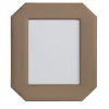 Cornice Ottagonale Del Monte 26 in Pelle Beige Tamarone