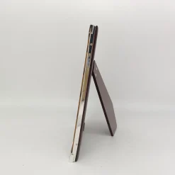 Cornice per foto in Occhio di Tigre Marrone e Argento