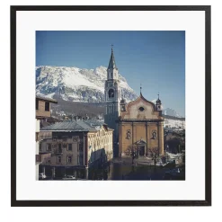 Cortina D'Ampezzo Stampa piccola con cornice #3
