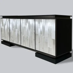 Credenza a 4 Ante After Hours in Rovere e Selenite