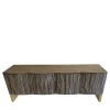 Credenza Art Déco beige e azzurra