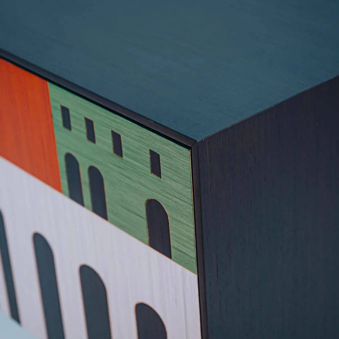 Credenza in legno policromo La Certosa